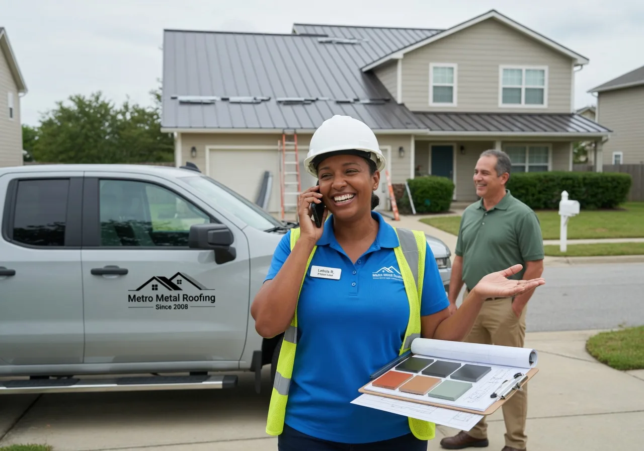 Storm Damage Metal Roof Repair in South Williamson, KY